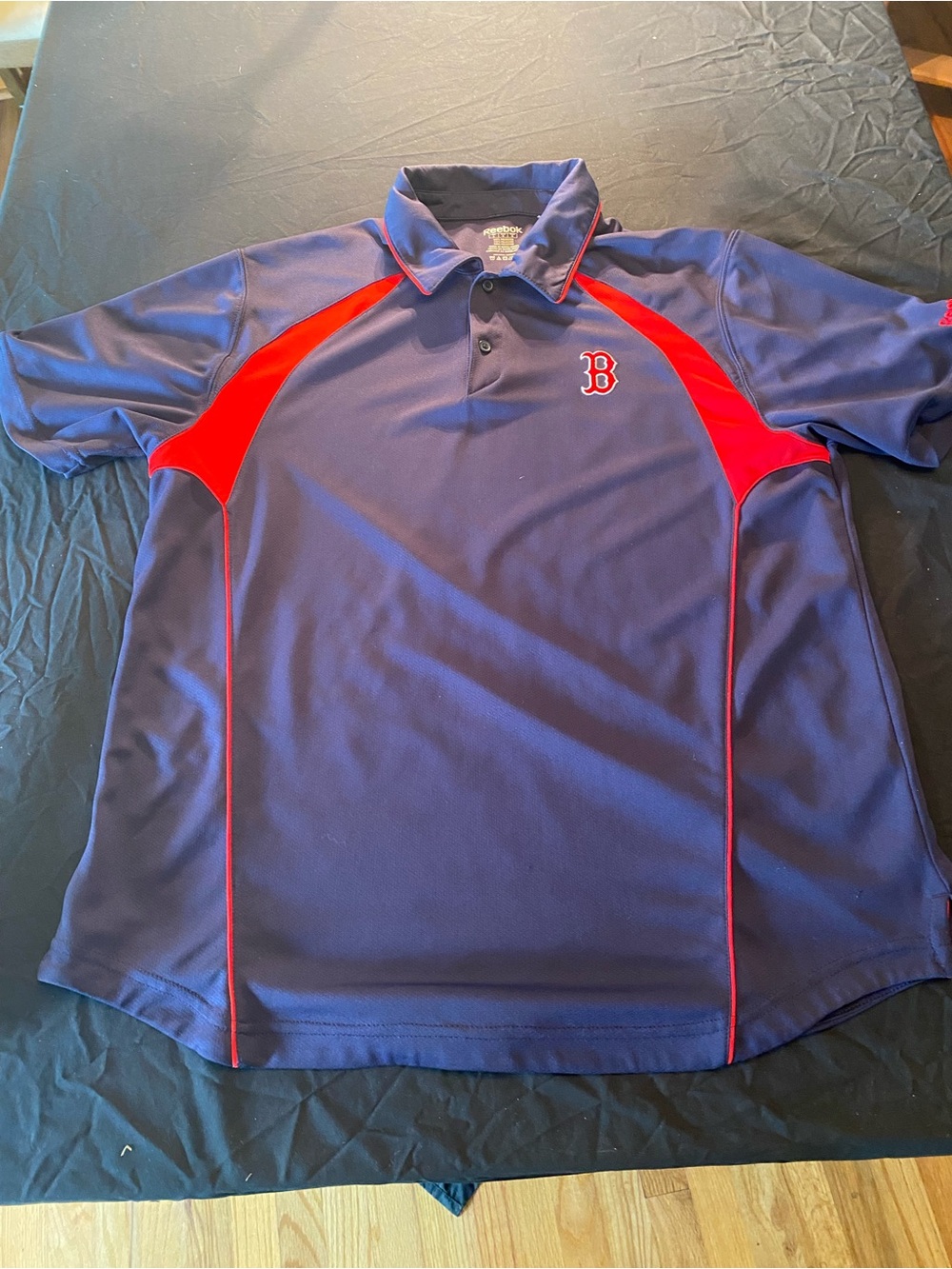 Boston Red Sox Navy & Red Polo Shirt